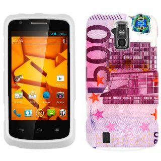 ZTE Sprint Force 500 EURO Banknote Phone Case Cover: Cell Phones & Accessories