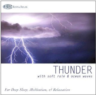 Thunder: with Soft Rain & Ocean Waves (Nature Sounds, Deep Sleep Music, Meditation, Relaxation Sounds of Nature, Thunderstorm): Music