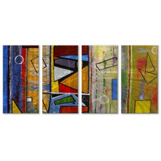 All My Walls Abstract by Ruth Palmer, Contemporary Wall Art   23.5 x