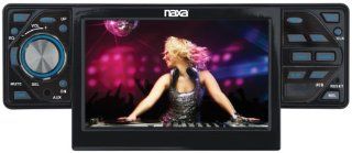 Naxa NCD 687.3 Inch Touch Screen LCD Display Motorized Slide Down Full Detachable PLL Electronic Tuning Stereo AM/FM Radio Multimedia Player with Aux in Jack : Vehicle Dvd Players : Electronics