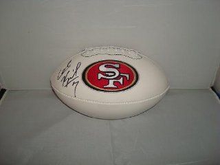 Colin Kaepernick Signd San Francisco 49ers Logo Football, Picture Signing: Sports Collectibles