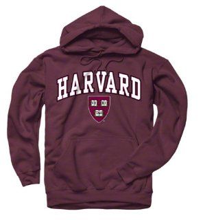 Harvard Crimson Crimson Perennial II Hooded Sweatshirt : Sports Fan Sweatshirts : Sports & Outdoors