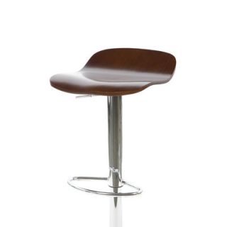 Winsome Kallie Air Lift Adjustable Stool in Cappuccino (Set of 2)