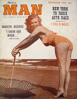 Modern Man Magazine November 1953 Marilyn Monroe on Cover: Modern Man: Books