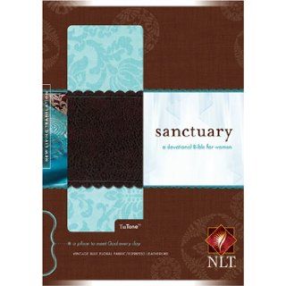 Sanctuary: A Devotional Bible for Women, New Living Translation: New Living Trans 2: 9781414310329: Books