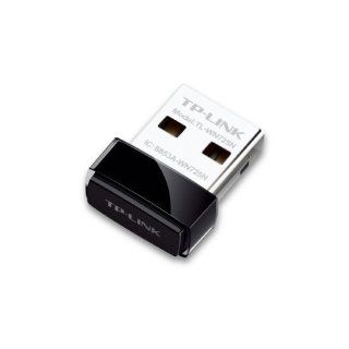 TP LINK TL WN725N Wireless N Nano USB Adapter, 150Mbps, Miniature Design, Plug in and Forget, Support Windows XP/Vista/7/8: Computers & Accessories
