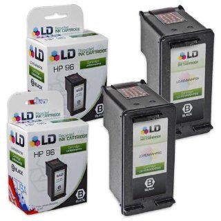 LD © Remanufactured Replacement Ink Cartridges for Hewlett Packard C8767WN (HP 96) High Yield Black (2 Pack): Electronics