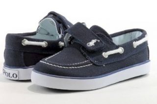 Polo Ralph Lauren Toddler Boy's Fashion Sneaker Sander CL EZ Canvas Shoes (10T, Khaki): Shoes