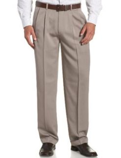 Perry Ellis Men's Portfolio Double Pleated Micro Melange Pant at  Mens Clothing store