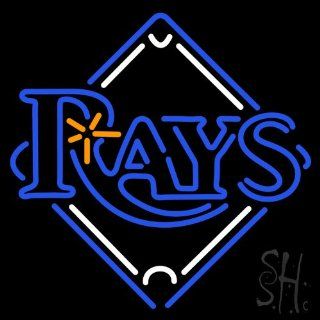 Tampa Bay Rays MLB Outdoor Neon Sign 24" Tall x 24" Wide x 3.5" Deep  Business And Store Signs 