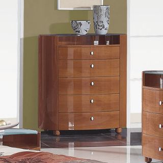 Global Furniture USA Evelyn 5 Drawer Chest
