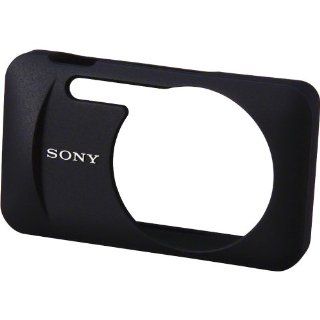 Sony LCJWB/B Soft Silicone Carrying Case for Cyber Shot Digital Camera (Black) : Camera Cases : Camera & Photo