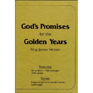 God's Promises for the Golden Years/Deluxe Edition: J. Countryman: 9780937347294: Books