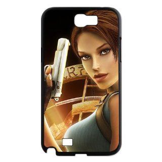 Designyourown Case Tomb Raider Angel Samsung Galaxy Note 2 Case Samsung Galaxy Note 2 N7100 Cover Case Fast Delivery SKnote2 712 Cell Phones & Accessories