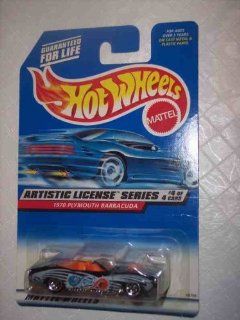 Hot Wheels 1998 Collector No. 732   Artistic License Series   1970 Plymouth Barracuda   4 of 4: Toys & Games