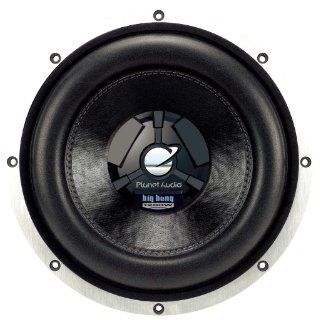 Planet Audio BB12D 12 Inch 1200 Watts 4 OHM Dual Voice Coils Max Power Handling DVC Subwoofer : Vehicle Subwoofers : Car Electronics