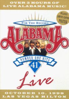 Alabama   For the Record: 41 Number One Hits Live: Jeff Cook, Teddy Gentry, Mark Herndon, Randy Owen: Movies & TV