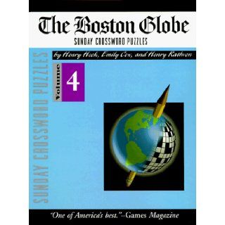 Boston Globe Sunday Crossword Puzzles, Volume 4 (The Boston Globe): Emily Cox, Henry Rathvon: 9780812926132: Books
