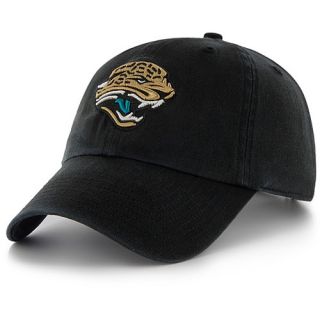 47 BRAND Mens Jacksonville Jaguars Clean Up Adjustable Hat   Size: Adjustable