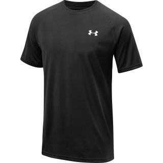 UNDER ARMOUR Mens Tech Short Sleeve T Shirt   Size: Small, Black/white