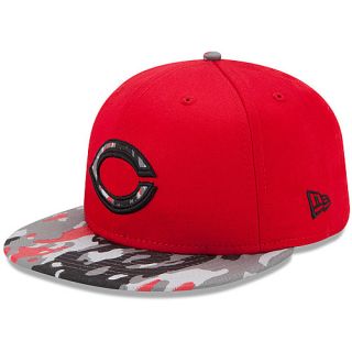 NEW ERA Mens Cincinnati Red Camo Break 9FIFTY Adjustable Cap   Size: