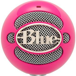 Blue Microphones Snowball USB Microphone (Hot Pink): Musical Instruments