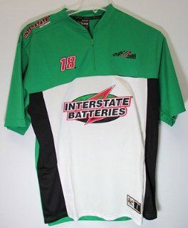 Bobby Labonte Interstate Batteries Large Vintage Pit Shirt Racing : Sports Fan T Shirts : Sports & Outdoors