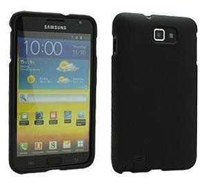 Rubberized Black Snap On Cover for Samsung Galaxy Note SGH i717: Cell Phones & Accessories