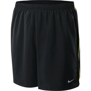 NIKE Mens 5 Woven Reflective Running Shorts   Size Xl, Black/reflective