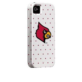 University of Louisville Phone Case   Dots Print   iPhone 4/4S Vibe Case: Cell Phones & Accessories