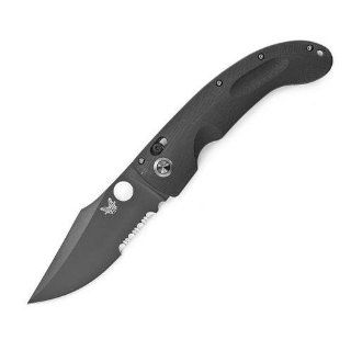 Benchmade 741SBK Onslaught Bob Lum Axis Folding Knife Lock ComboEdge BK1 Hole Blade : Hunting Folding Knives : Sports & Outdoors