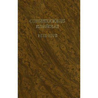 Constituciones Espaolas 1812 1978.: Redaccin Lex Nova: 9788484068464: Books