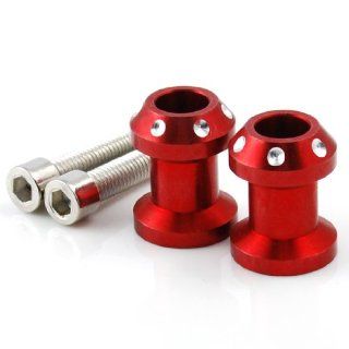 Heavy Duty Red Anodized Motorcycle Street Racing Bike Race stand Spool Swing Arm Crash Protector Frame Slider Billet CNC Machined for Ducati 749 999 999S 999R 1098 GT Series Hypermotard Monster Series: Automotive