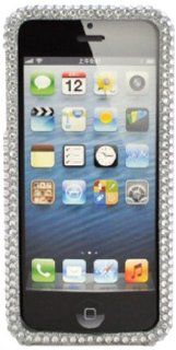 Decoro FDIP5IM730 Premium Full Diamond Protector Case for Apple iPhone 5   1 Pack   Retail Packaging   Multi: Cell Phones & Accessories