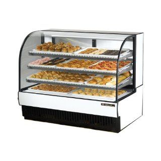 True Curved Glass Dry Bakery Display Case, 28 Cubic Ft: Appliances