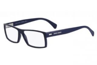 Giorgio Armani Men's 733 Blue Frame Plastic Eyeglasses: Clothing