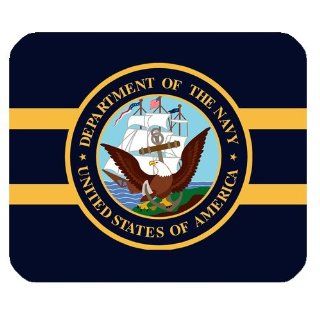 Custom US Navy High Quality Printing Rectangle Mouse Pad Design Your Own Computer Mousepad : Office Products