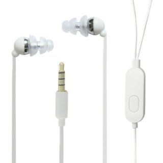 Fashionable High Quality 3.5mm Stereo Handsfree Headset with ON/OFF button for Apple iPhone   WHITE: Cell Phones & Accessories