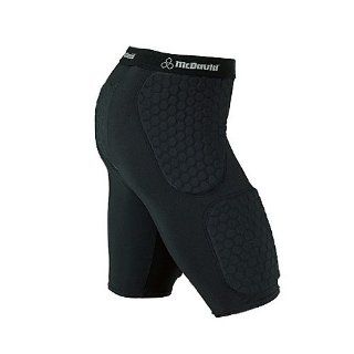 McDavid Mens Thudd Football Compression Shorts 757T Black XS : Football Thigh And Knee Pads : Sports & Outdoors