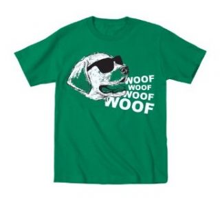 Fox Say Glasses Dog Funny Youth Short Sleeve T Shirt: Fashion T Shirts: Clothing