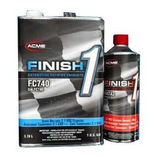 Sherwin Williams Finish 1 Clear Coat Finish Kit, Clear Coat/Activator, 1 gal/1 qt, Pts# GFC740 and QFH742: Everything Else