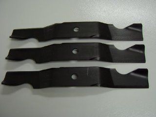 Set of 3, Made in USA Heavy Duty Blades to Replace Cub Cadet 742 04068, 742 04067 Blades, 50" Decks. : Lawn Mower Deck Parts : Patio, Lawn & Garden