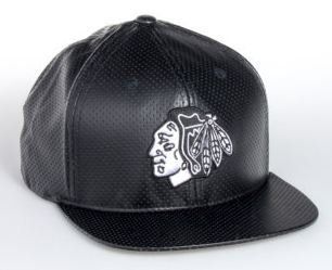 Chicago Blackhawks American Needle Limited Edition Faux Leather Delirious Snapback Cap : Sports Fan Baseball Caps : Sports & Outdoors