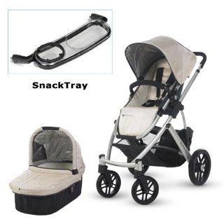 UPPAbaby 0112 LSY Lindsey VISTA Stroller with SnackTray   Wheat : Baby Strollers : Baby