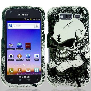 Black White Skull Hard Cover Case for Samsung Galaxy S Blaze 4G SGH T769: Cell Phones & Accessories