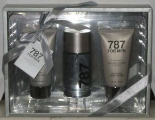 747 (787) for MEN Perfume, Impression of 212 Sexy Men By Carolina Herrera for Men, Gifts Set Eau De Parfum 3.3 Fl. Oz., & Shower Gel 3. Fl & After Shave 3. Fl  Fragrance Sets  Beauty