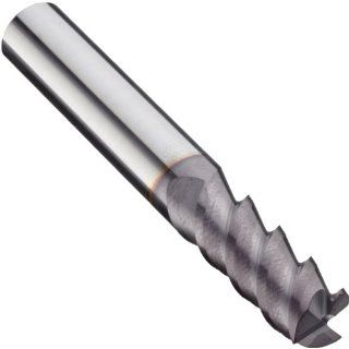 Niagara Cutter 86858 Carbide Square Nose End Mill, Inch, TiAlN Finish, Finishing Cut, 60 Degree Helix, 4 Flutes, 4" Overall Length, 0.750" Cutting Diameter, 0.750" Shank Diameter: Industrial & Scientific