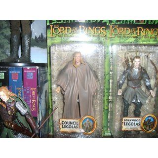 Lord Of The Rings Fellowship Of The Ring Collectors Series Action Figure Council Legolas: Toys & Games