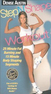 Denise Austin   Step N Shape Workout [VHS]: Denise Austin: Movies & TV