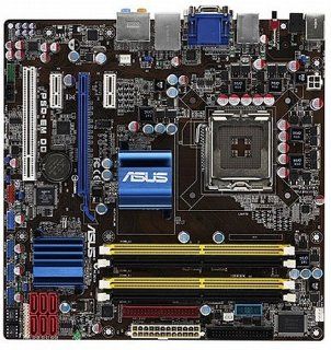 ASUS P5Q EM DO LGA775 Intel Q45 DDR2 800 Intel GMA X4500 IGP mATX Motherboard: Electronics